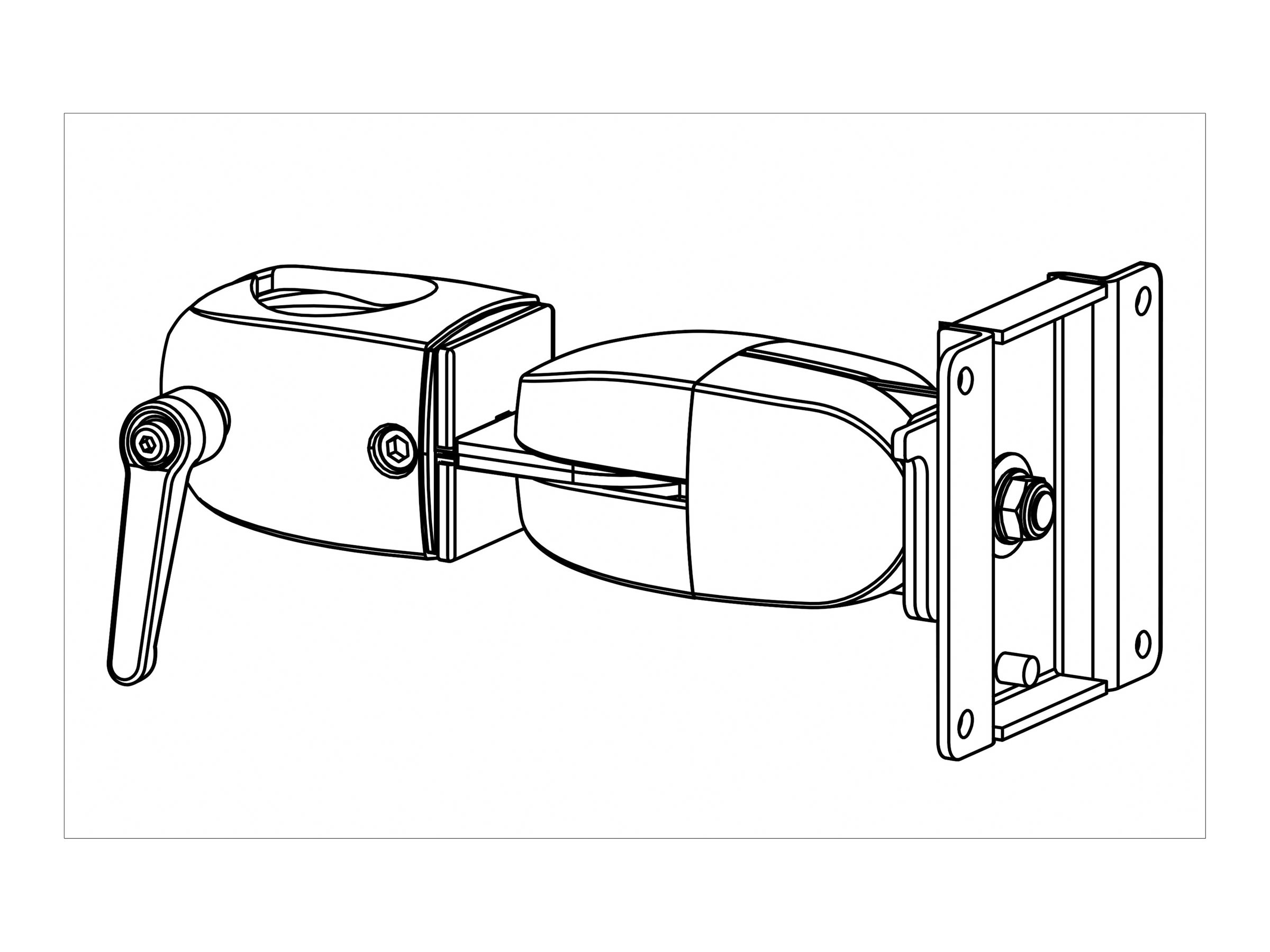 ERGOTRON Double Pivot black