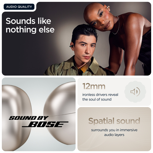 Motorola moto buds loop Headset Wireless Ear-clip-on Calls/Music/Sport/Everyday Bluetooth Beige