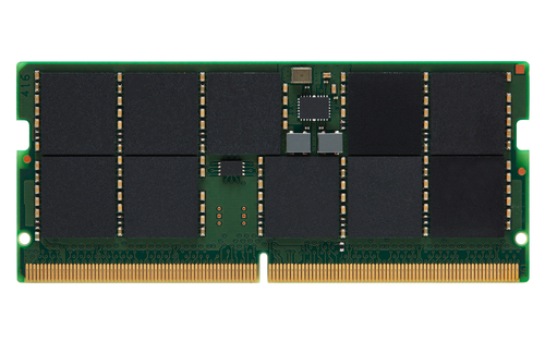 Kingston Technology 32GB, DDR5, 4800MT/s, ECC, Unbuffered, SODIMM, CL40, 2RX8, 1.1V, 262-pin, 16Gbit