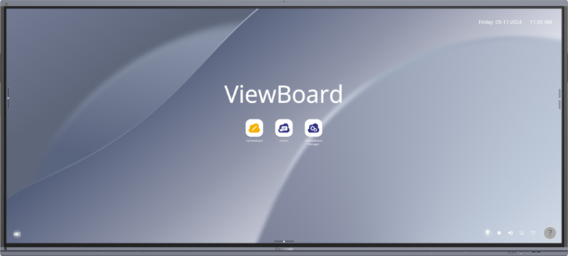 ViewBoard touchscreen 105INCH 5K (5120X2160) 21:9, Android 13.0, IR 450 nits, USB-C, 2x20W + sub 20W + array mic 8/128GB
