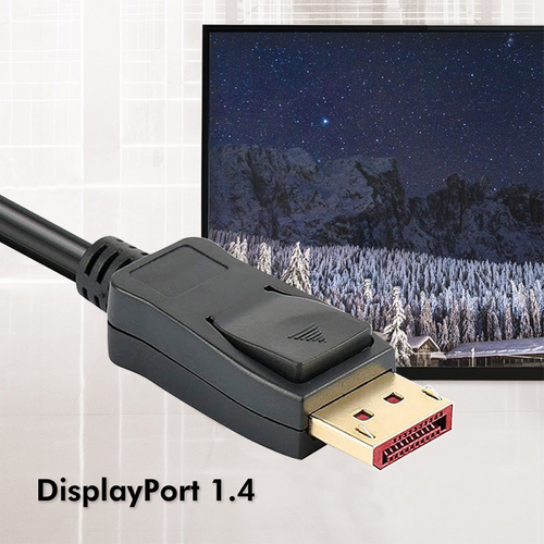 Techly ICOC DSP-A14-030NT DisplayPort cable 3 m Black