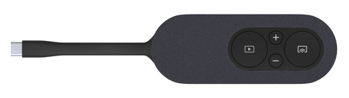 iiyama WP-D003C Smart TV dongle USB 4K Ultra HD Black, Silver