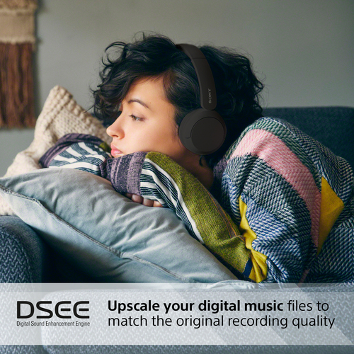 Sony WH-CH520 Headset Wireless Head-band Calls/Music USB Type-C Bluetooth Black