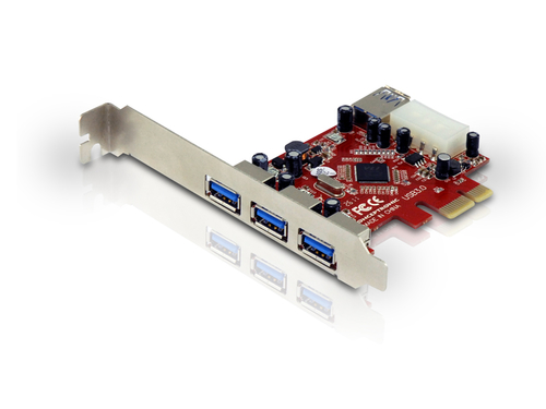 PCI EXPRESS CARD 4-PORT USB 3.