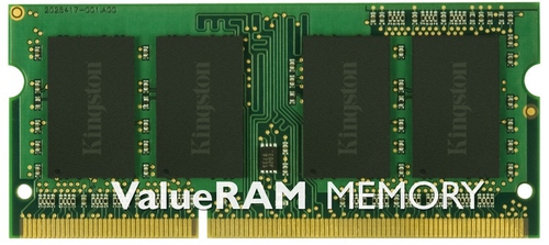 Kingston Technology ValueRAM 8GB DDR3 1333MHz Module memory module 1 x 8 GB 204-pin SO-DIMM
