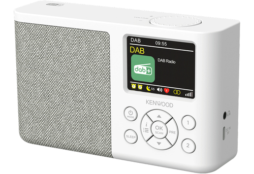 Kenwood CR-M33DAB radio Portable Digital White