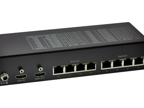 LevelOne HDMI over Cat.5 Transmitter, 300m, 8 Channel Outputs