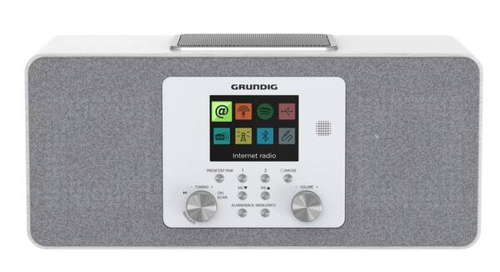 Grundig DTR 6100 2.1 DAB Portable Analog & digital White