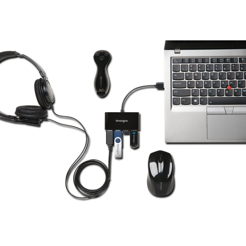 Kensington USB 2.0 4-Port Hub
