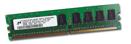 HP PC2-5300 512MB memory module 0.5 GB 1 x 0.5 GB DDR2 ECC