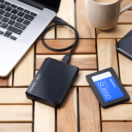 ADATA EC600-BCBK storage drive enclosure HDD/SSD enclosure Black 2.5"