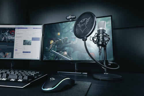 Trust 21753 microphone Black Studio microphone