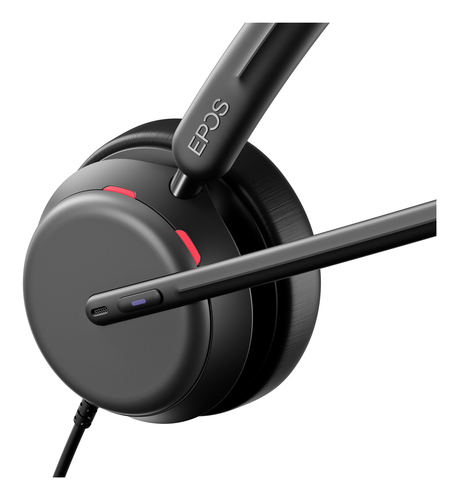 Lenovo 4Z21P85373 headphones/headset Wired Head-band Office/Call center USB Type-C / USB Type-A Black