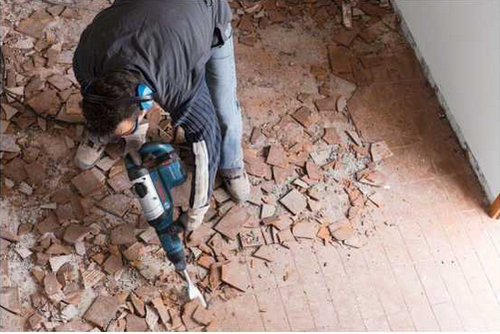 Bosch GSH 7 VC Black, Blue 1500 W