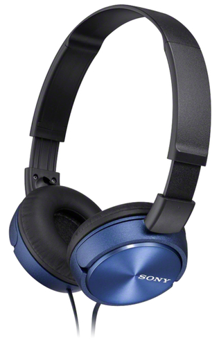 Sony MDR-ZX310 Headphones Wired Head-band Music Blue