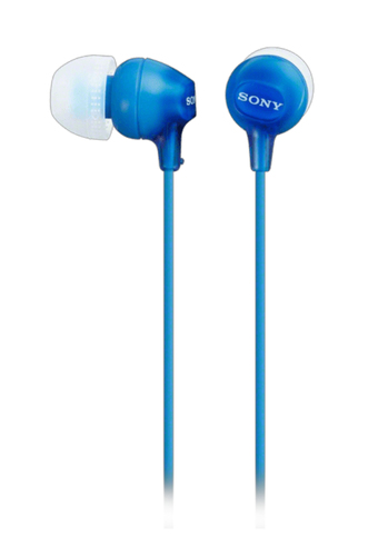 Sony MDR-EX15LP Headphones Wired In-ear Music Blue