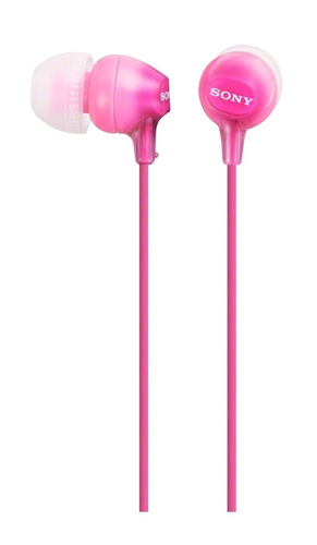 Sony MDR-EX15LP Headphones Wired In-ear Music Pink
