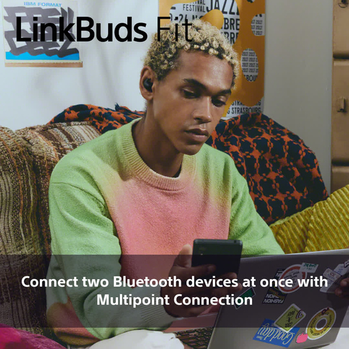 Sony LinkBuds Fit WFLS910NW headphones/headset Wireless In-ear Calls/Music Bluetooth White