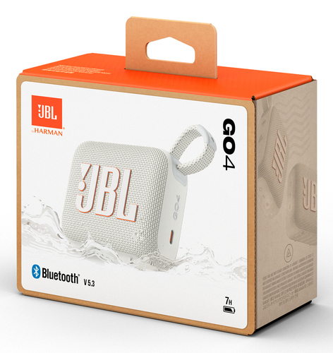 JBL Go 4 Mono portable speaker White 4.2 W