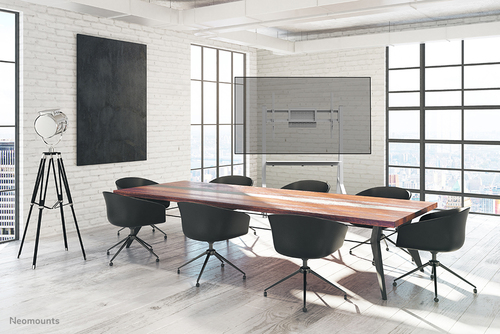 Neomounts FL50-525WH1 TV trolley 55-86" - fast installation - TÜV