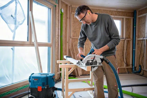 Bosch GKS 18V-70 L PROFESSIONAL 19 cm Aluminium, Black, Blue 5000 RPM 1800 W