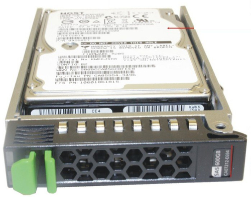 Fujitsu FUJ:CA07212-E694 internal hard drive 600 GB 10000 RPM 2.5" SAS