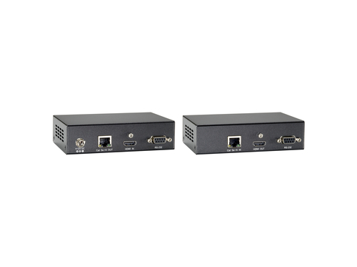 LevelOne HDMI over Cat.5 Extender Kit, HDBaseT, 100m, 802.3af PoE