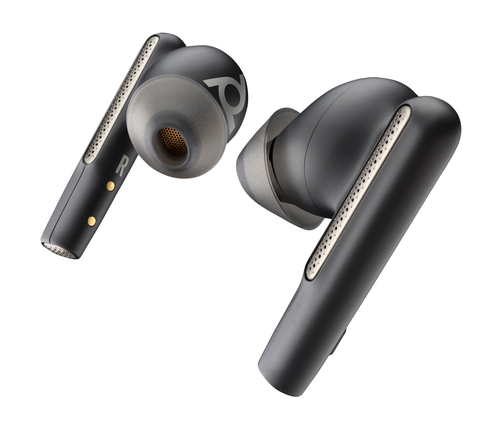 HP Poly Voyager Free 60/60+ Black Earbuds (2 Pieces)