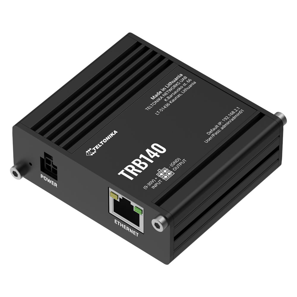 Teltonika TRB140 | Industrial router, IoT LTE gateway | Cat 4, LTE Gateway