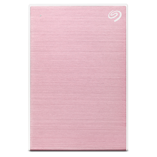 Seagate One Touch STKY2000405 external hard drive 2 TB 2.5" USB Type-C 3.2 Gen 1 (3.1 Gen 1) Rose gold, White