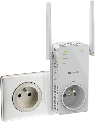 NETGEAR EX6130 Network transmitter White 10, 100 Mbit/s