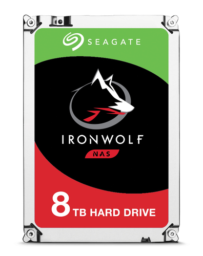 Seagate IronWolf ST8000VN0022 internal hard drive 8 TB 7200 RPM 256 MB 3.5" Serial ATA III