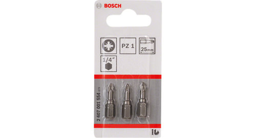 Bosch Extra Hard Screwdriver Bits