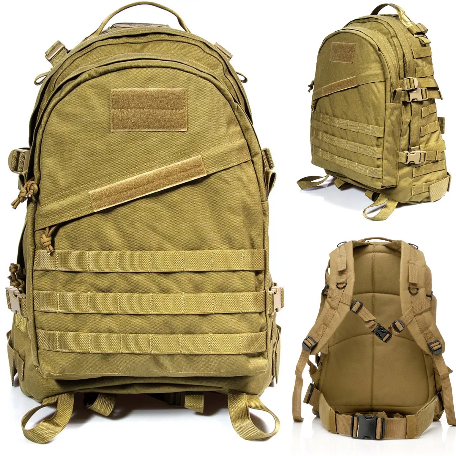 Extralink Military Tactical Backpack 30L for Men - Travel, School, and Outdoor Use