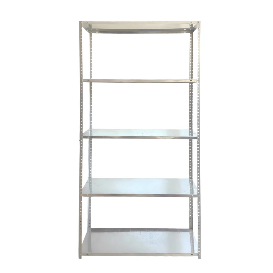 Extralink Metal Shelf, 5-Tier 180x90x40cm 60 kg