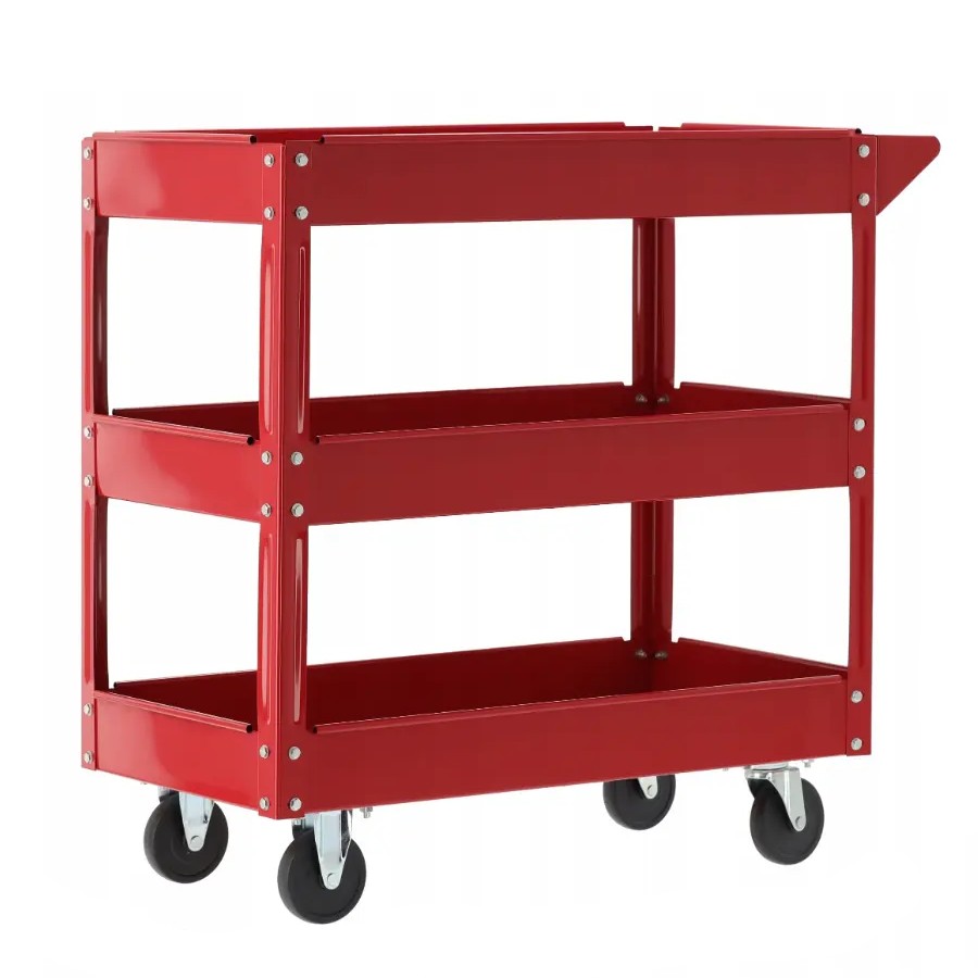 Extralink Tool Cart, Workshop Trolley on Wheels 82.5x41.5x72.5cm