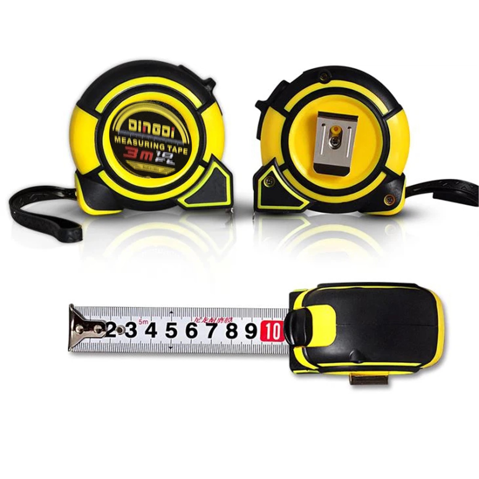 Extralink Tape Measure, 3m x 16mm Metal Measuring Tape with Lock