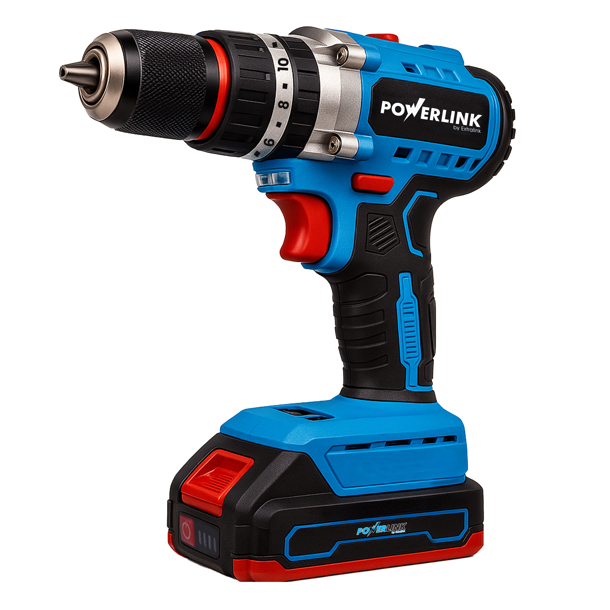 EXTRALINK POWERLINK AKUMULATOROWA WKRĘTARKA PWL-CD1002C 10MM 20V 2X1,5AH