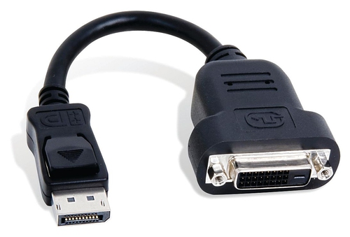 Matrox CAB-DP-DVIF video cable adapter 0.2 m DisplayPort DVI-D Black