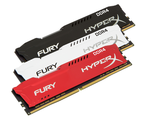 HyperX FURY White 16GB DDR4 2666MHz memory module 1 x 16 GB 288-pin DIMM