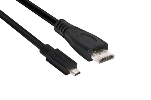 Cable MicroHDMI  HDMI 2.0 1m 
