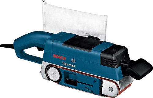 Bosch GBS 75 AE Belt sander Black, Blue