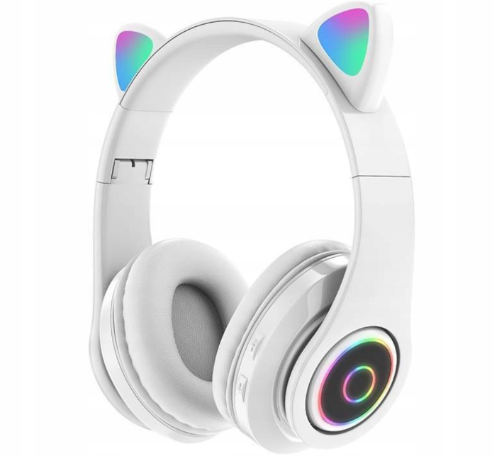 Extralink Kids Headphones Pro White | Wired headphones | Cat Ears