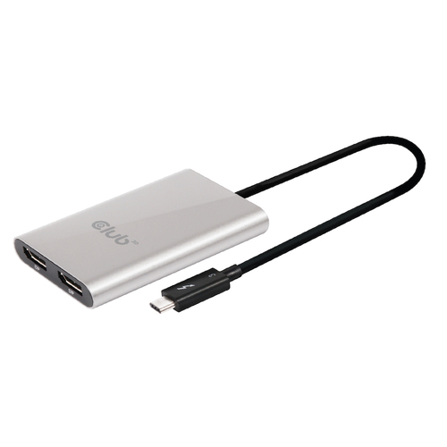 adaptor Thunderbolt 3  2x DP 