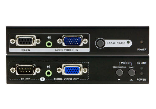 ATEN VE200 AV extender Black