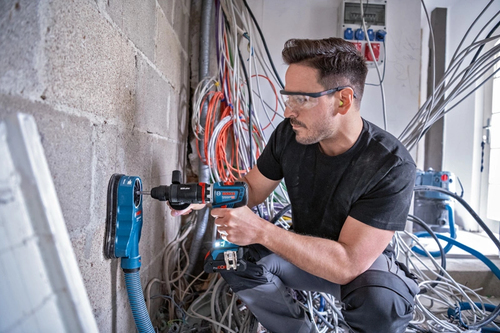 Bosch GSR 18V-90 FC PROFESSIONAL 2100 RPM SDS Plus 920 g Black, Blue, Silver