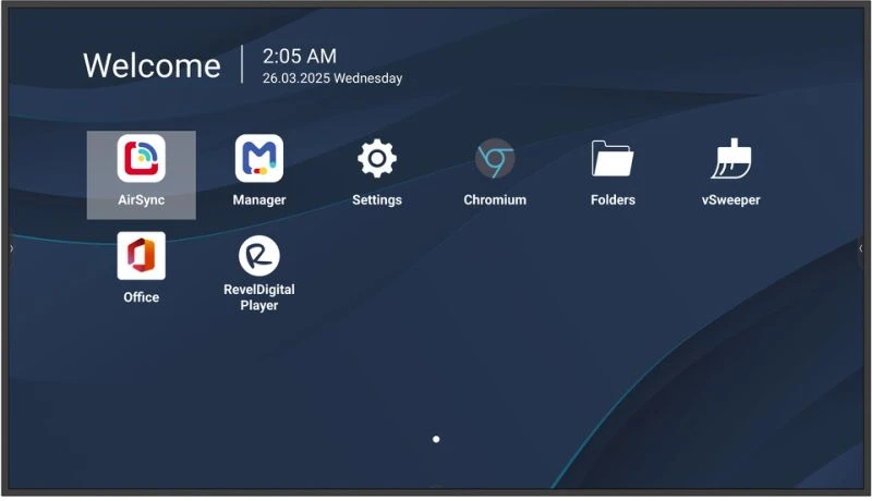 ViewBoard LED large format display 55 inch 3840x2160 - 500 nits - Android 14 - 24/7 - USB-C
