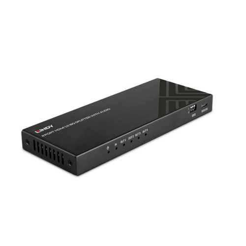 Lindy 4 Port HDMI 8K60 Splitter with Audio