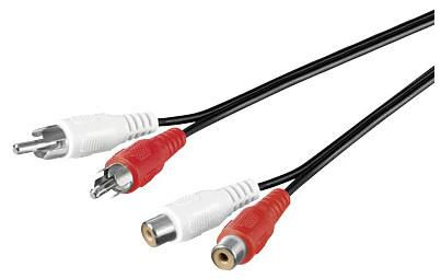 Stereo Ext. Cable, 10 meter