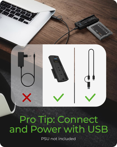 ICY BOX IB-180MS-C31 USB 3.2 Gen 2 (3.1 Gen 1) Type-C Black